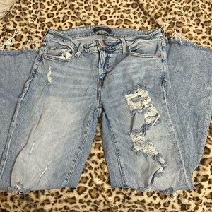 Aeropostale low rise flare jeans